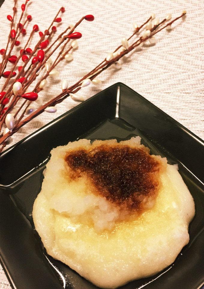 揚げ焼き餅大根おろしのせ-レシピのメイン写真