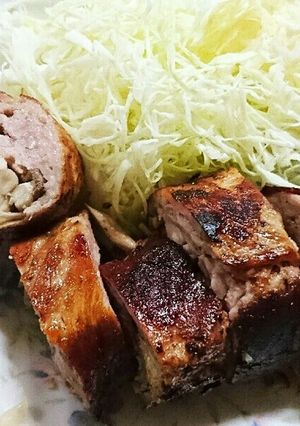 豚肉のキノコの巻き-レシピのメイン写真