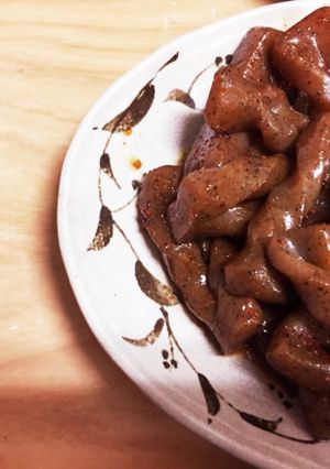 こんにゃくのピリ辛炒め-レシピのメイン写真