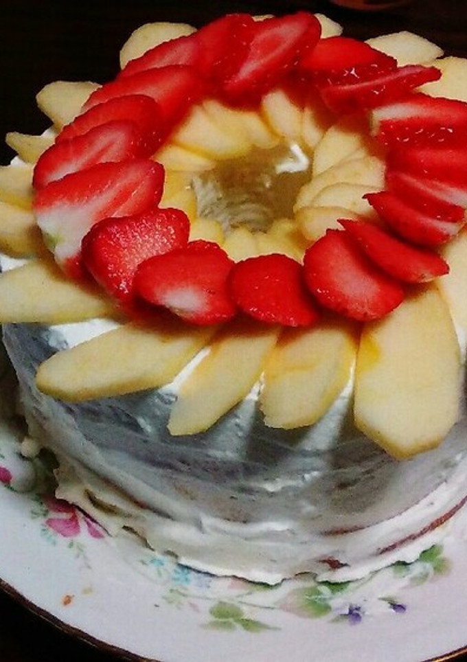 簡単だけどちょっとしたもてなしケーキ-レシピのメイン写真