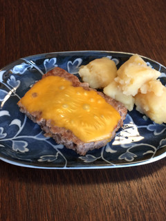 コストコのひき肉で「板肉」のステーキ-レシピのメイン写真