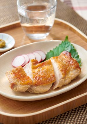 レンジで簡単！鶏肉のみそしょうが漬け焼き-レシピのメイン写真