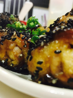 豚コマと油揚げの黒ごま照り焼き巻き-レシピのメイン写真