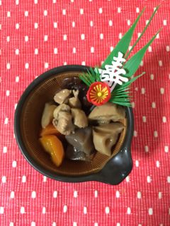 お正月料理4筑前煮-レシピのメイン写真