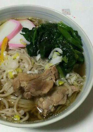 年越し蕎麦(減塩)-レシピのメイン写真