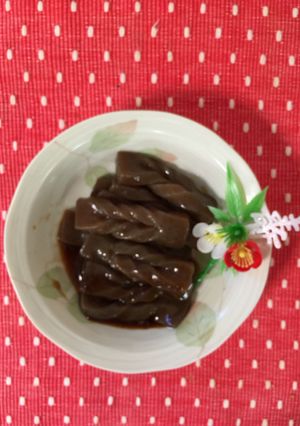 お正月料理5こんにゃく煮-レシピのメイン写真