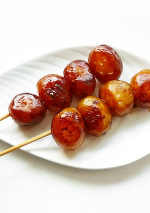 玉こんにゃくの焼き団子風-レシピのメイン写真