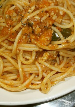 鶏ひき肉でケチャップパスタ☆-レシピのメイン写真