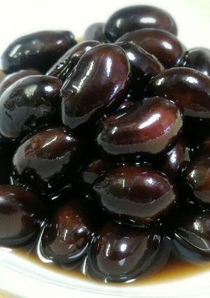 あっさり堅めお箸が進む♪丹波黒豆煮の煮方-レシピのメイン写真