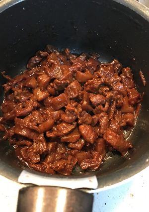 ねぎ焼きの下ごしらえのすじコン-レシピのメイン写真