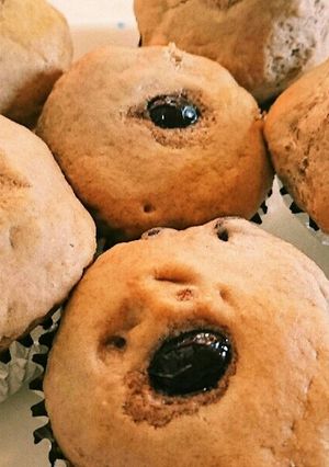 黒豆リメイク☆バターなし簡単マフィン-レシピのメイン写真