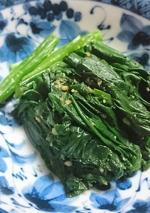 ほうれん草のごま和え-レシピのメイン写真