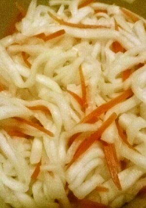 ◆おせち料理♡お漬物で簡単紅白なます風◆-レシピのメイン写真