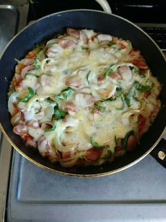 簡単☆ご飯ピザ-レシピのメイン写真