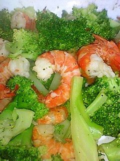 えびとブロッコリーのガーリックバター炒め-レシピのメイン写真