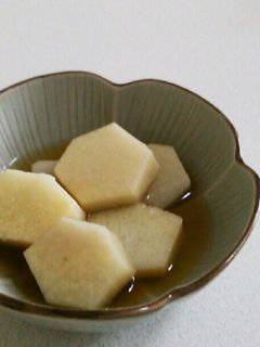 里芋と長芋の亀甲煮-レシピのメイン写真