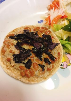 ふわふわ!納豆トースト-レシピのメイン写真