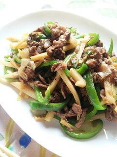 牛肉とピーマンの炒め物-レシピのメイン写真
