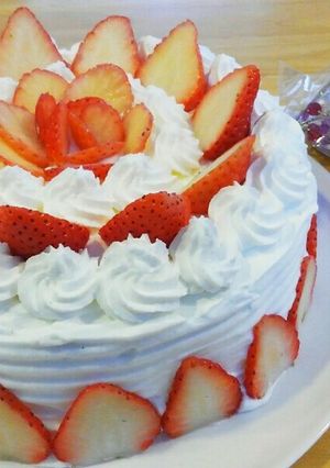 いちごのショートケーキ❤-レシピのメイン写真