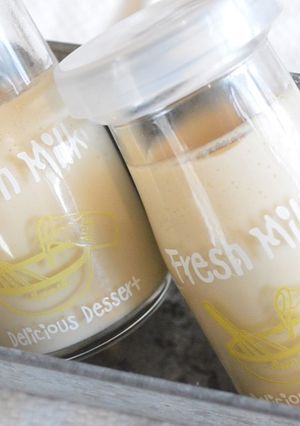 ほうじ茶プリン*-レシピのメイン写真