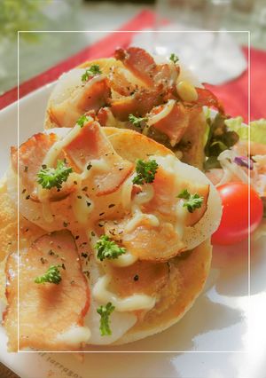 juicy大根×焼き豚のトースト-レシピのメイン写真