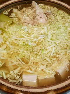 しょうがでぽかぽか♪キャベツ鍋-レシピのメイン写真