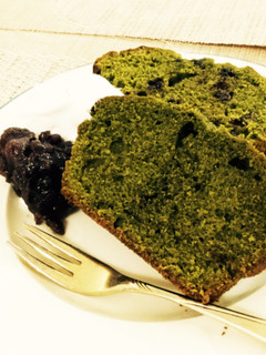 ずっしり!抹茶パウンドケーキ!-レシピのメイン写真