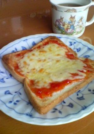 アジアンなチーズトースト-レシピのメイン写真