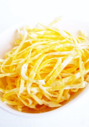 電子レンジで簡単　錦糸卵-レシピのメイン写真