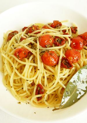 ドライとマリネのプチトマトパスタ-レシピのメイン写真