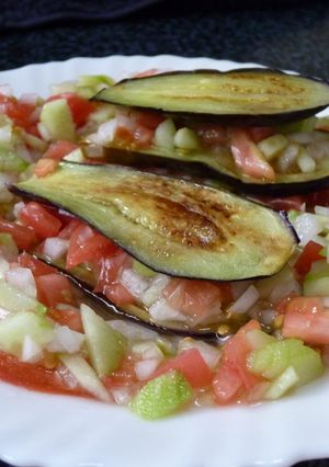 茄子野菜サラダ!(^^)!-レシピのメイン写真