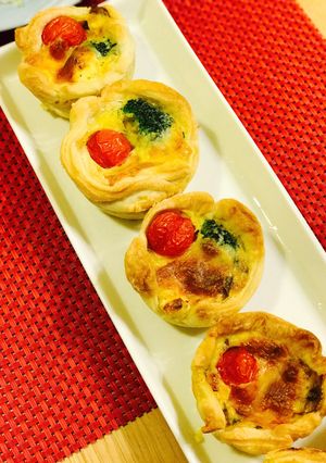 マフィン型で簡単キッシュ-レシピのメイン写真
