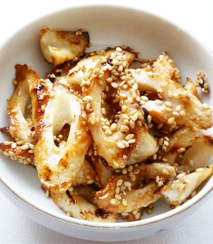 ちくわと胡麻の甘辛炒め by liqueur☆ 【クックパッド】 簡単おいしい