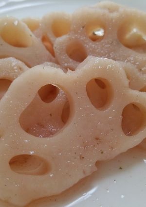 おせちにも☆蓮根のかつお梅煮-レシピのメイン写真