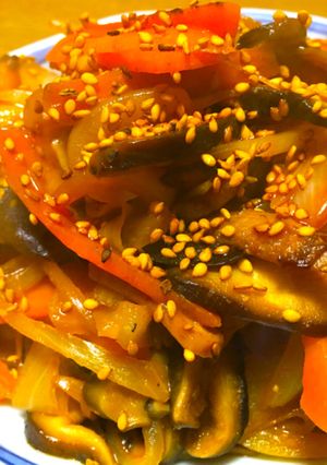 ピリ辛【味噌ダレ野菜炒め】-レシピのメイン写真
