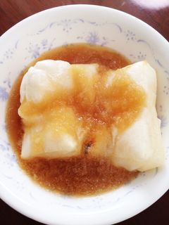お餅のアレンジ…みぞれあんかけ焼きもち-レシピのメイン写真