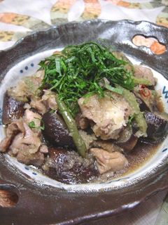 鶏肉とナスのみぞれ煮-レシピのメイン写真