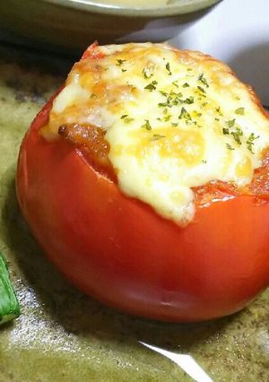 まるごとトマトのグラタン-レシピのメイン写真