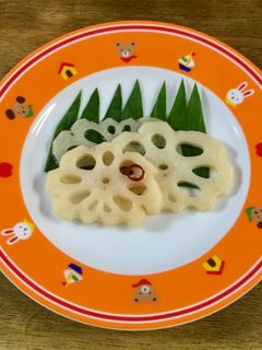 おせちに 花れんこん-レシピのメイン写真