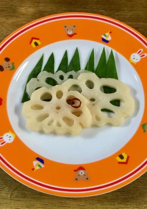 おせちに 花れんこん-レシピのメイン写真