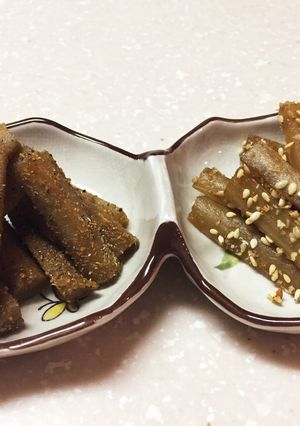 ゴボウのハリハリ 削り粉とゴマ-レシピのメイン写真