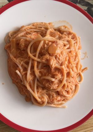 蟹のトマトクリームパスタ-レシピのメイン写真