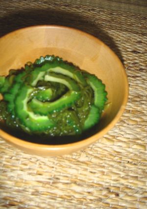 ゴーヤめかぶ-レシピのメイン写真