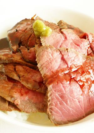 ローストビーフ丼-レシピのメイン写真