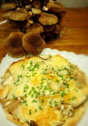 材料簡単 しいたけピザ-レシピのメイン写真