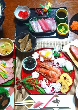 お節料理 盛り付け-レシピのメイン写真