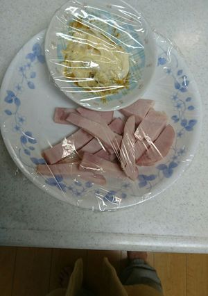 あんまり美味しくないハムを頂いたら-レシピのメイン写真