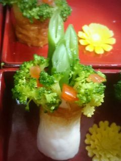 ☆ちくわの門松☆でお正月!-レシピのメイン写真