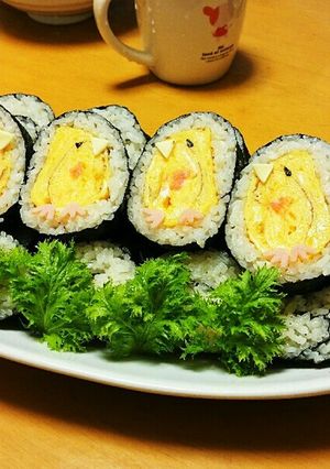デコ巻き寿司☆ひよこ巻き-レシピのメイン写真