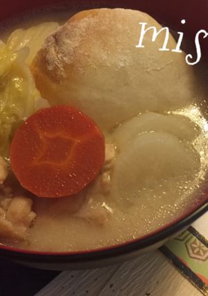 よしこのお雑煮☆関西風白味噌仕立て-レシピのメイン写真